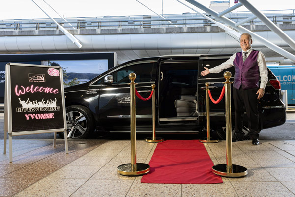 Our new limousine red carpet service